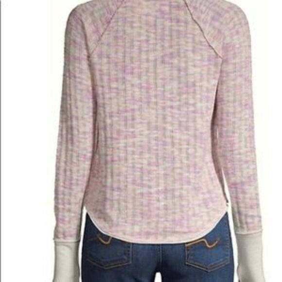 Free People Crew Neck sweater with reglan sleeves sz XS - Picture 4 of 7